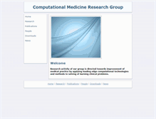 Tablet Screenshot of computational.ch